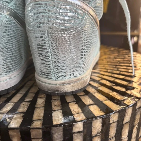 Nike Dunk Sky High QS - Disco Ball Glacier Sneakers - Picture 6 of 7